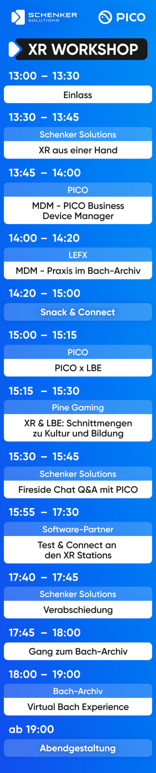Timetable